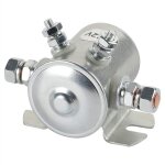 Solnode de dmarreur 12v dc relais  service continu max 300a pour chariots golf, treuil, marine en ...