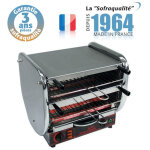 Toaster professionnel multifonction avec r�gulateur - junior 2 �tages - 400 v - sofraca