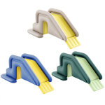 [toboggan gonflable] toboggan � eau gonflable avec mur d'escalade compact, parc aquatique pour enfants, ...