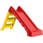 Vidaxl - toboggan pliable d'enfants intrieur / extrieur rouge et jaune