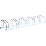 R�telier pour 6 v�los, 1680 x 320 x 265 mm, support v�lo en acier galvanis�, largeur de pneu 55 mm, pied ...