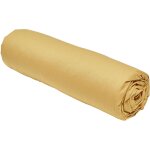 Today - drap housse 100% coton 140x190 bonnet 23 essential beige ocre Today - drap housse 100% coton 140x190 bonnet 23 essential beige ocre
