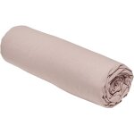 Today - drap housse 100% coton 57 fils 90x190 bonnet 23 cm essential rose Today - drap housse 100% coton 57 fils 90x190 bonnet 23 cm essential rose