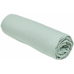 Today - drap housse 100% coton bio 140x200 cm bonnet 30 cm vert celadon