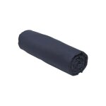 Today - drap housse essential - 140 x 200 + 30 cm - 2 personnes - 100% coton uni - navy