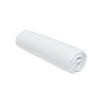 Today - drap housse essential - 160 x 200 + 30 cm - 2 personnes - 100% coton uni - craie