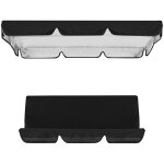 Toile de balancelle de jardin avec toit et coussin, toit de rechange pour balancelle balan�oire de jardin ...