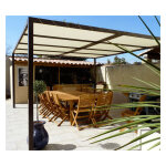 Direct filet - toile d'ombrage pergola 6x4 m perméable avec ?illets à poser sur une structure couleur: ... Direct filet - toile d'ombrage pergola 6x4 m perméable avec ?illets à poser sur une structure couleur: ...