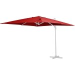 Habitat et jardin - toile parasol déporté 'sun 3' - 3 x 3 m - rouge Habitat et jardin - toile parasol déporté 'sun 3' - 3 x 3 m - rouge
