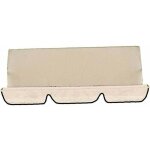 Toile de rechange pour balancelle de jardin tissu r�sistante aux uv, imperm�able, housse du si�ge de ...