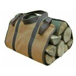 Toile sac � b�che chemin�e sac de rangement pour le bois de chauffage grande capacit� porte - b�ches ...