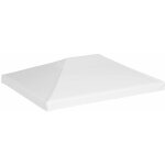 Toile de toit de belvédère 270 g / m² 4x3 m blanc Toile de toit de belvédère 270 g / m² 4x3 m blanc