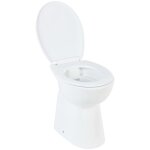 Toilette haute sans bord avec fermeture douce cuvette wc sige de toilette salle de bain maison intrieur ...
