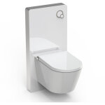 Toilettes japonaises c�ramique, wc lavant japonais avec module sanitaire blanc, jets 100% r�glables, ...