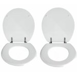2 abattant wc prima en mdf