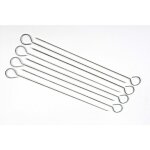 Lot 2x piques  brochettes pour barbecue - mtal