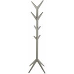 Toilinux - porte - manteau gary sur 4 pieds en mdf avec 8 accroches