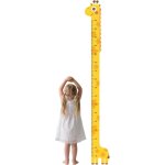 Toise croissance b�b� girafe r�gle murale d�coration chambre 180 cm
