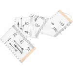 Toise fl�ches amovible ? r�gle d�corative suivi croissance gar�ons / filles chambre