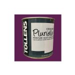 Tollens - peinture acrylique multi - usages 'couleur plurielle' satin palpitante 0, 5 l