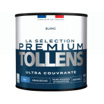 Tollens - peinture int�rieure couleurs - la s�lection premium mat - ultra couvrante - blanc 0, 5 l - ...