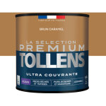 Tollens - peinture int�rieure couleurs - la s�lection premium velours - ultra couvrante - brun caramel ...
