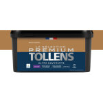 Tollens - peinture int�rieure couleurs - la s�lection premium velours - ultra couvrante - brun caramel ...