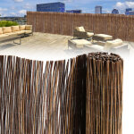 Tolletour 90 x 500 cm brise - vue en osier naturel ? canisse occultante jardin