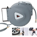 Tolletour enrouleur automatique pour tuyau d?air comprim� ? support mural pivotant, usage professionnel ...