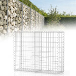 Tolletour gabion gabions en pierre 100x80x30cm panier en pierre galvanis� � chaud avec 4 crochets pour ...
