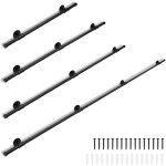 Tolletour rampe escalier murale 100cm main courante acier carbone garde - corps supports muraux pour ...