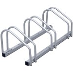 Tolletour - râtelier vélos pour 3 vélos, 70. 5x32x26cm, support à vélo en acier galvanisé, peut être ... Tolletour - râtelier vélos pour 3 vélos, 70. 5x32x26cm, support à vélo en acier galvanisé, peut être ...