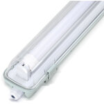 Tolletour r�glette led �tanche pour tube led t8 r�glette lumineuse led ip65 150cm 1 x 24w blanc froid ...