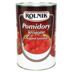 Tomates concassées rolnik 4, 1 kg - tomates italiennes dans leur jus Tomates concassées rolnik 4, 1 kg - tomates italiennes dans leur jus