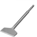 Tonchean - burin, broche et ciseau de ma�on, burin sds plus 250 x 75 mm burin � carrelage coud� bent ...
