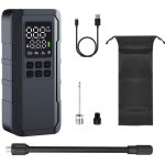 Mini pompe  air portable pour voiture, pompe  air de charge sans fil portative, pompe  pneu, adapte ...