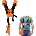 Tondeuse � bandouli�re - tondeuse � harnais double �paule avec ceinture de nylon durable adjuestable ...