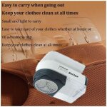 Tondeuse � boules de poils, noir et blanc, style minimaliste, puissante, pour v�tements, pulls, manteaux, ...