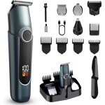 Tondeuse � cheveux pour hommes, rasoir �lectrique 5 en 1, tondeuse � cheveux sans fil, kit de beaut� ...