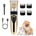 Tondeuse chien professionnelle, tondeuse � poils d'animaux, tondeuse � cheveux avec c�ble usb rechargeable ...