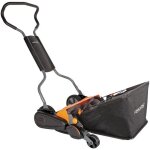 Fiskars - tondeuse  cylindre staysharp max - avec rcuprateur d'herbe