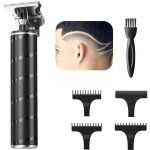 Tondeuse �lectrique sans fil �tanche pour hommes, lame t, rasage pr�cis t�te et barbe, rechargeable