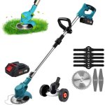 Tondeuse � gazon �lectrique avec batterie, tondeuse � gazon portable 24 v, tondeuse de jardin sans fil ...