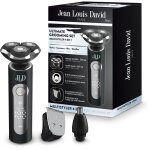 Tondeuse multi - usages - jean louis david - kit grooming 4 - en - 1 - 3 tetes - ecran digital - noir ...