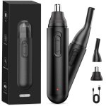 Tondeuse nez oreilles sans fil multifonction ? coupe poils nez, oreilles, sourcils, barbe & corps, usb ...
