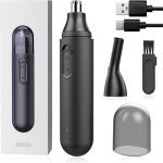 Tondeuse nez oreilles sans fil multifonction ? coupe poils nez, oreilles, sourcils, usb rechargeable ...