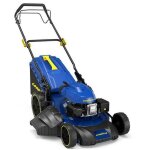 Tondeuse thermique autotracte 7. 5cv moteur 4t ohv 224 cm3 grandes surfaces de travail goodyear