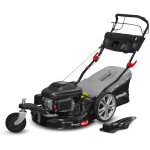 Tondeuse thermique tractée 3 roues 196cc - 55cm - 65l - elem garden Tondeuse thermique tractée 3 roues 196cc - 55cm - 65l - elem garden