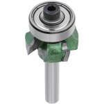 Tondeuse, tige de 1 / 4 pouces, fraise � bois � 4 dents, coupe - bordure, m�che de routeur avec roulement ...