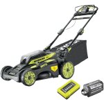 Ryobi - tondeuse tracte 36v maxpower brushless - coupe 51 cm - 1 batterie 6. 0ah - 1 chargeur rapide ...